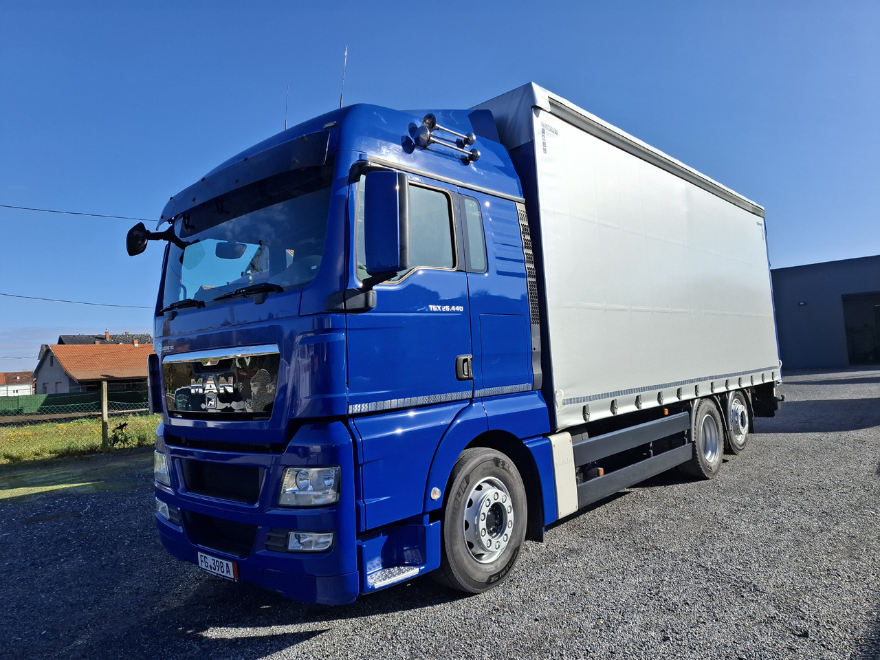 MAN TGX 26.440 E5 - Plane LKW: das Bild 3 MAN TGX 26.440 E5 - Plane LKW: das Bild 3