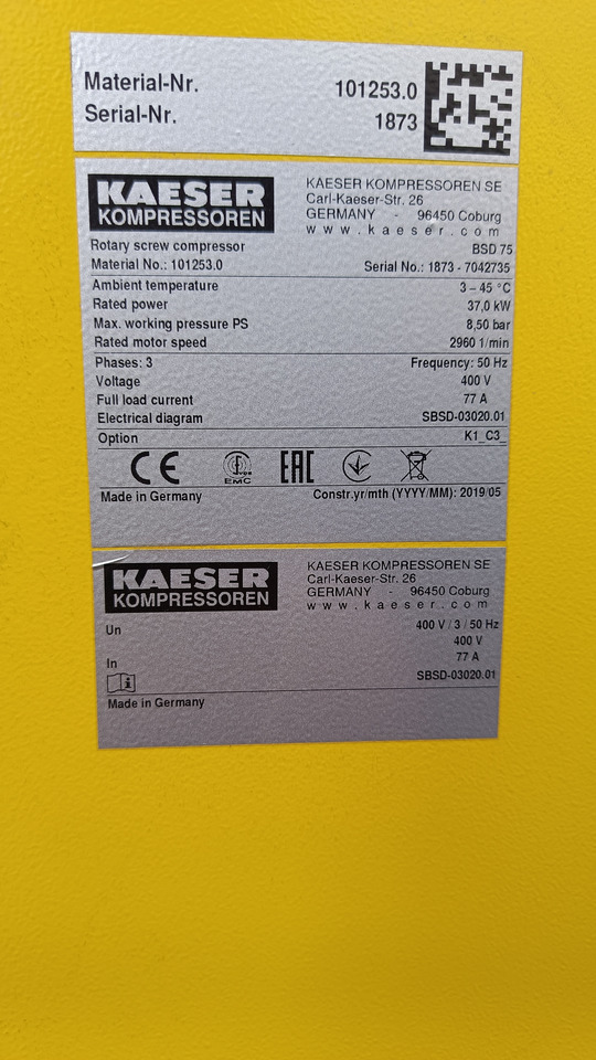 KAESER BSD 75 - Luftkompressor: das Bild 5 KAESER BSD 75 - Luftkompressor: das Bild 5
