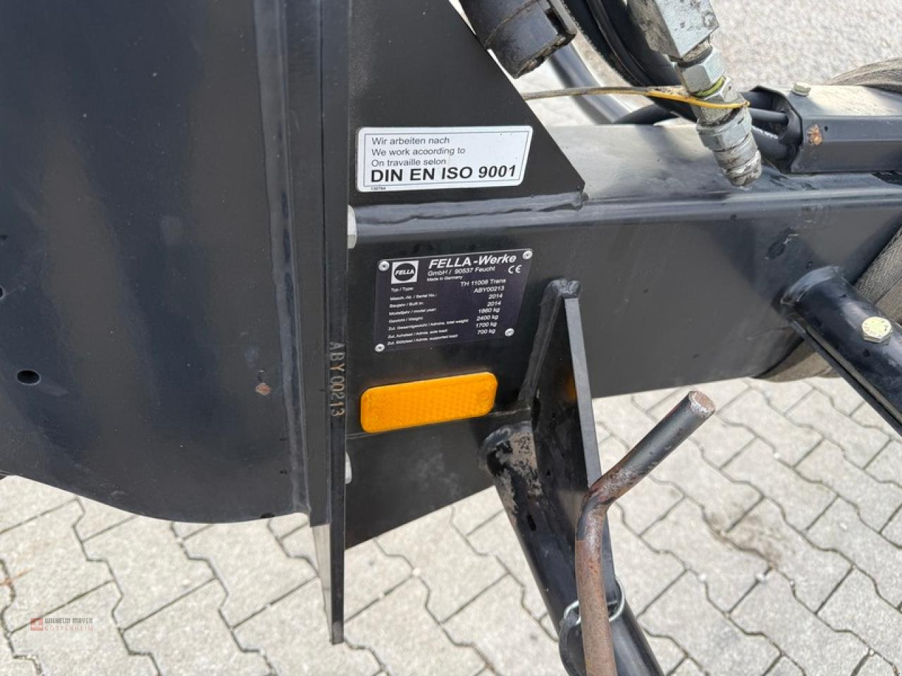 Fella TH 11008 T - Heuwender/ Wenderechen: das Bild 4 Fella TH 11008 T - Heuwender/ Wenderechen: das Bild 4