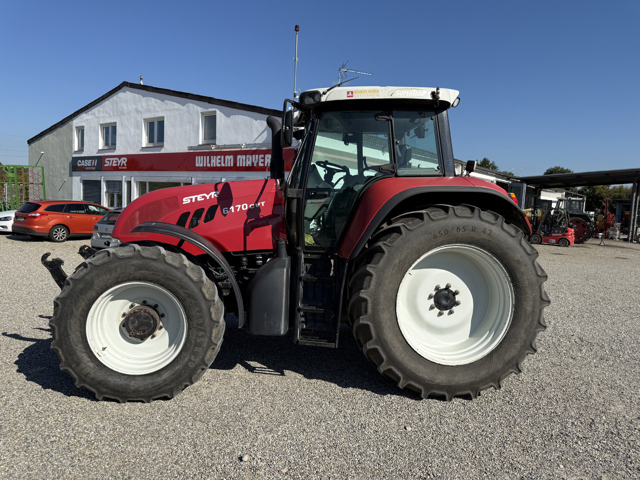 Steyr CVT 6170 - Traktor: das Bild 3 Steyr CVT 6170 - Traktor: das Bild 3