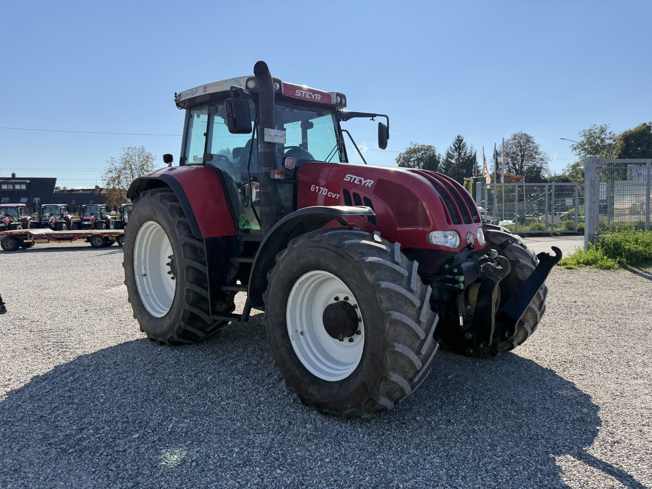 Steyr CVT 6170 - Traktor: das Bild 1 Steyr CVT 6170 - Traktor: das Bild 1