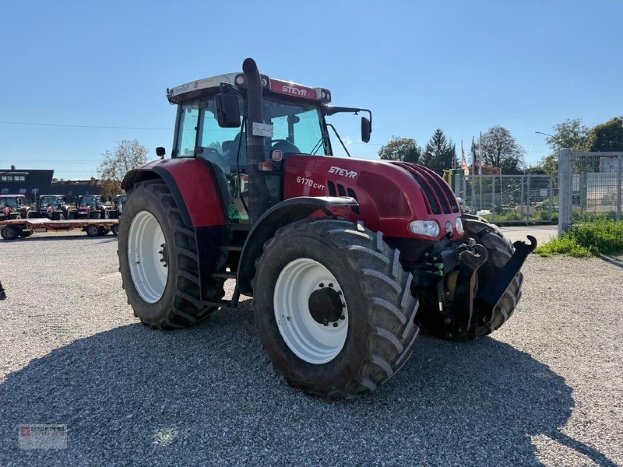 Steyr CVT 6170 - Traktor: das Bild 1 Steyr CVT 6170 - Traktor: das Bild 1