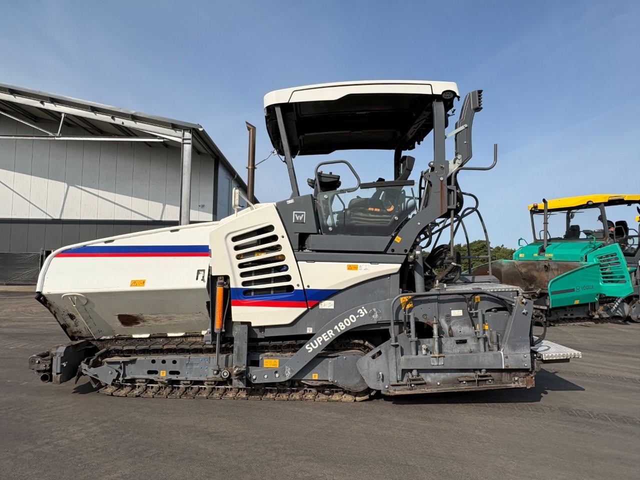 VÖGELE SUPER 1800-3i - Asphaltfertiger/ Straßenfertiger: das Bild 4 VÖGELE SUPER 1800-3i - Asphaltfertiger/ Straßenfertiger: das Bild 4