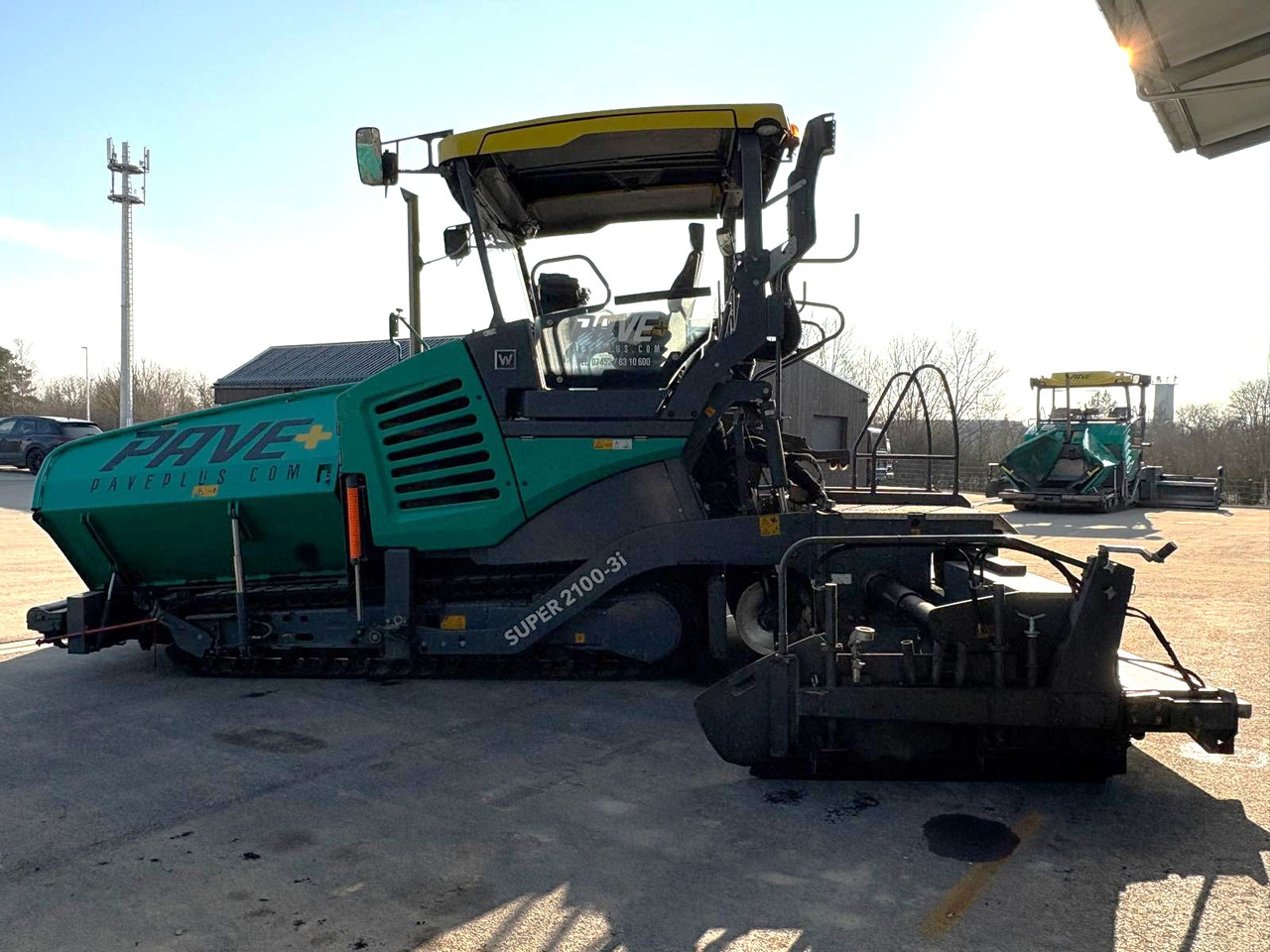 Asphaltfertiger/ Straßenfertiger VÖGELE SUPER 2100-3i: das Bild 6 Asphaltfertiger/ Straßenfertiger VÖGELE SUPER 2100-3i: das Bild 6