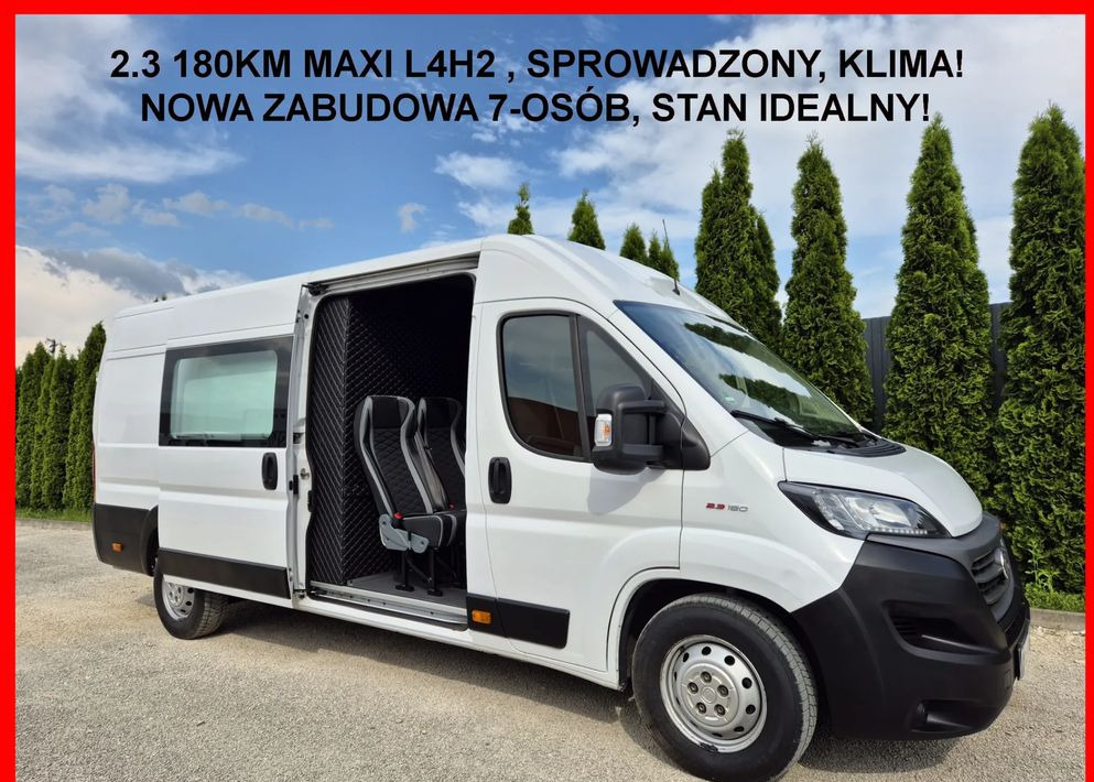 Fiat Ducato 2.3 180KM Maxi Nowa Zabudowa Dubel - Transporter mit Doppelkabine: das Bild 1 Fiat Ducato 2.3 180KM Maxi Nowa Zabudowa Dubel - Transporter mit Doppelkabine: das Bild 1