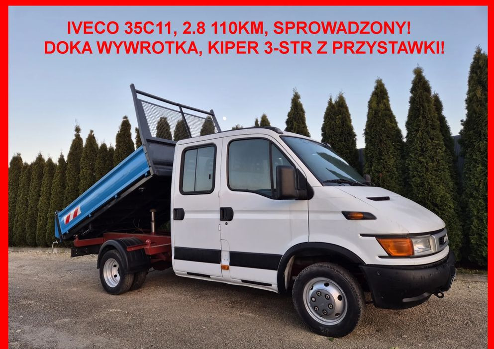 Iveco 35C11 2.8 110KM Zwykła Pompa Brygadówka - Kipper Transporter: das Bild 1 Iveco 35C11 2.8 110KM Zwykła Pompa Brygadówka - Kipper Transporter: das Bild 1