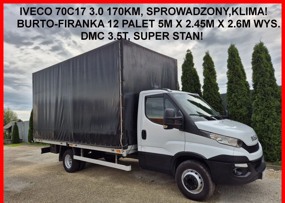 Iveco 70C17 3.0 170KM Skrzyniowy - Planen Transporter: das Bild 1 Iveco 70C17 3.0 170KM Skrzyniowy - Planen Transporter: das Bild 1