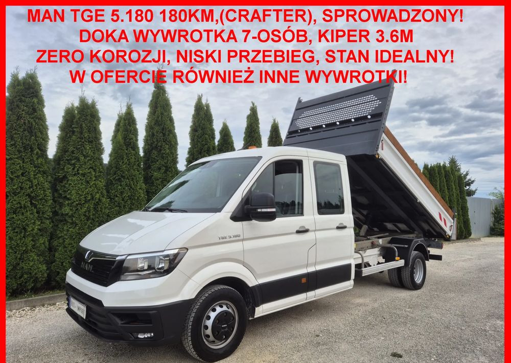 MAN MAN TGE 5.180 180KM - Kipper Transporter: das Bild 2 MAN MAN TGE 5.180 180KM - Kipper Transporter: das Bild 2
