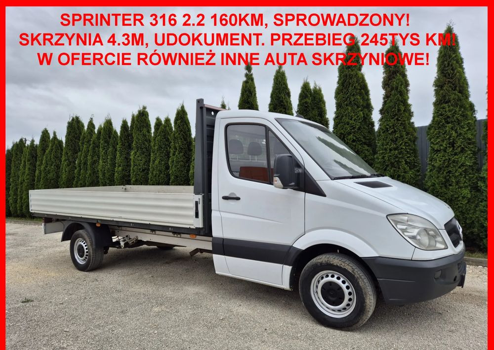 Mercedes-Benz 316CDI 2.2 160KM - Pritsche Transporter: das Bild 1 Mercedes-Benz 316CDI 2.2 160KM - Pritsche Transporter: das Bild 1