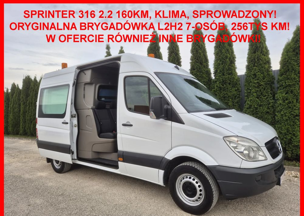 Mercedes-Benz Sprinter 316CDI 160KM Dubel kabina - Transporter mit Doppelkabine: das Bild 1 Mercedes-Benz Sprinter 316CDI 160KM Dubel kabina - Transporter mit Doppelkabine: das Bild 1