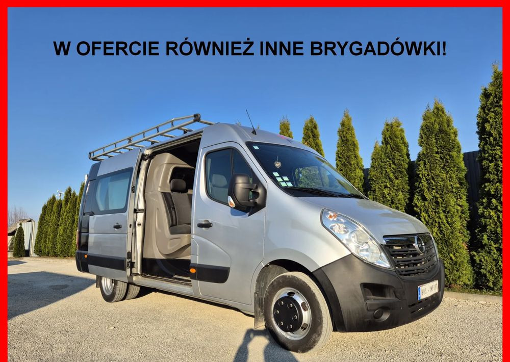 Opel Movano 2.3 165KM Brygadówka L3H2 Bliźniaki - Transporter mit Doppelkabine: das Bild 1 Opel Movano 2.3 165KM Brygadówka L3H2 Bliźniaki - Transporter mit Doppelkabine: das Bild 1