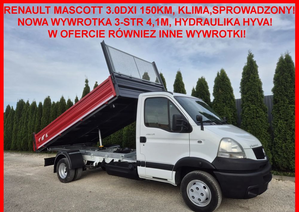 Renault MASCOTT 3.0DXI 150KM - Kipper Transporter: das Bild 1 Renault MASCOTT 3.0DXI 150KM - Kipper Transporter: das Bild 1