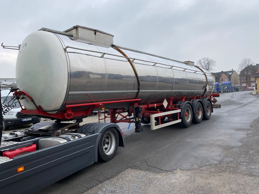 Hendricks Chemie L4BH/26.000 l 1 Kammer/ Chassis:Krause - Tankauflieger: das Bild 4 Hendricks Chemie L4BH/26.000 l 1 Kammer/ Chassis:Krause - Tankauflieger: das Bild 4