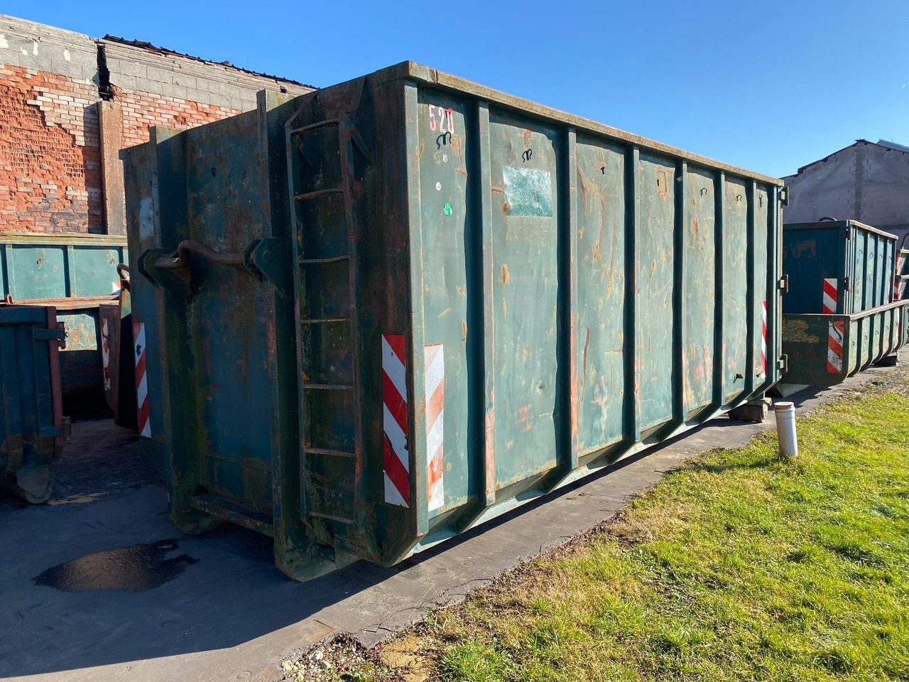 Hüllenkremer 23 cbm Stahlcontainer - Abrollcontainer: das Bild 1 Hüllenkremer 23 cbm Stahlcontainer - Abrollcontainer: das Bild 1