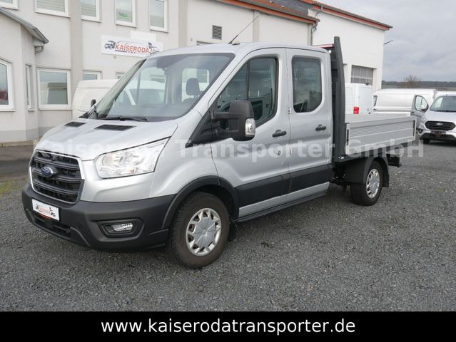 Ford Transit FT350 L2 VA DoKa 7-Sitze Pritsche Klima - Pritsche Transporter: das Bild 1 Ford Transit FT350 L2 VA DoKa 7-Sitze Pritsche Klima - Pritsche Transporter: das Bild 1