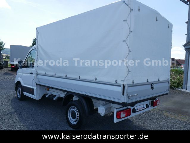 Volkswagen Crafter 35 TDI VA Einzelkabine Pritsche Plane - Planen Transporter: das Bild 5 Volkswagen Crafter 35 TDI VA Einzelkabine Pritsche Plane - Planen Transporter: das Bild 5
