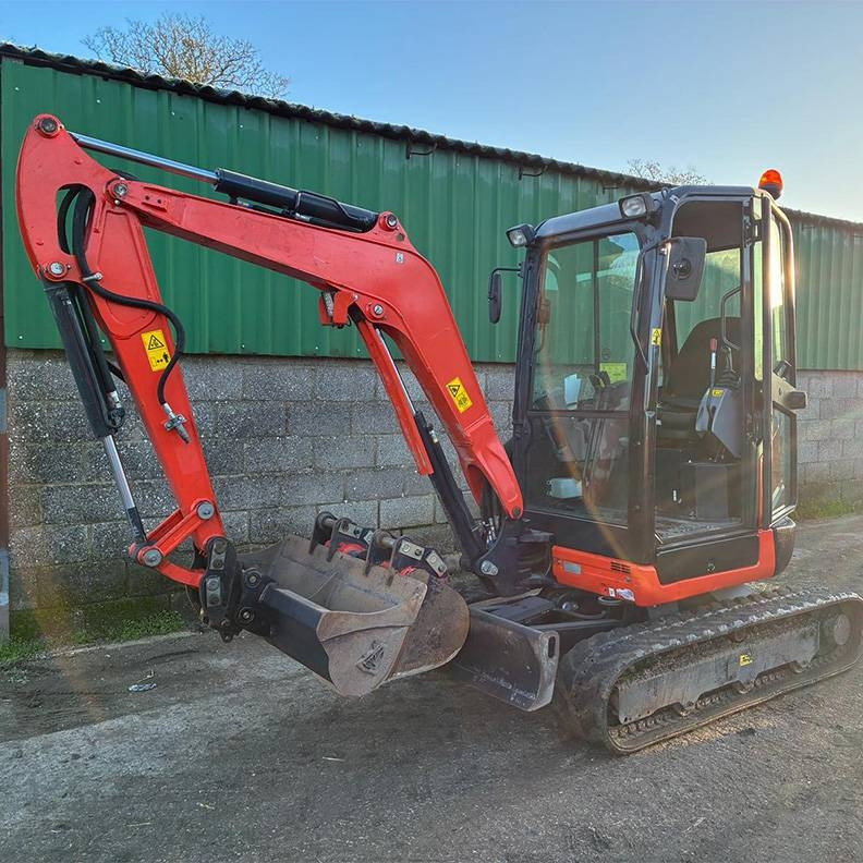 Kubota U27-4 - Minibagger: das Bild 1 Kubota U27-4 - Minibagger: das Bild 1
