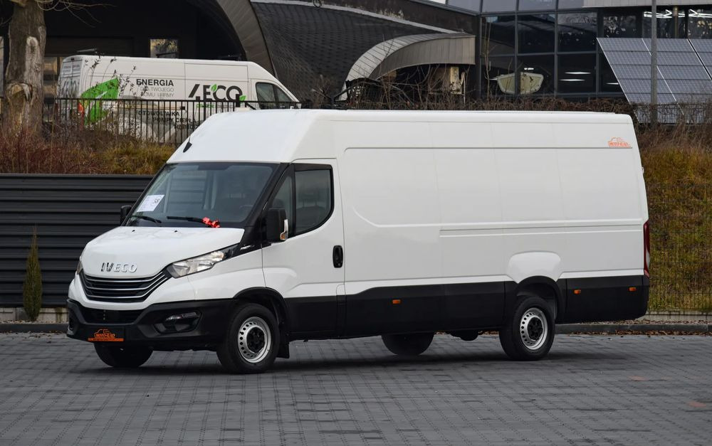 Iveco DAILY MAXI 35S14 / 2.3 - 140 KM / AUTOMAT HI-MATIC / NOWY MODEL / 3 OSOBY / DOSTAWCZE / BLASZAK / KAMERA COFANIA / TEMPOMAT / KLIMA / 2022 / SERWISOWANY / SPROWADZONY Z NIEMIEC - Kastenwagen: das Bild 1 Iveco DAILY MAXI 35S14 / 2.3 - 140 KM / AUTOMAT HI-MATIC / NOWY MODEL / 3 OSOBY / DOSTAWCZE / BLASZAK / KAMERA COFANIA / TEMPOMAT / KLIMA / 2022 / SERWISOWANY / SPROWADZONY Z NIEMIEC - Kastenwagen: das Bild 1