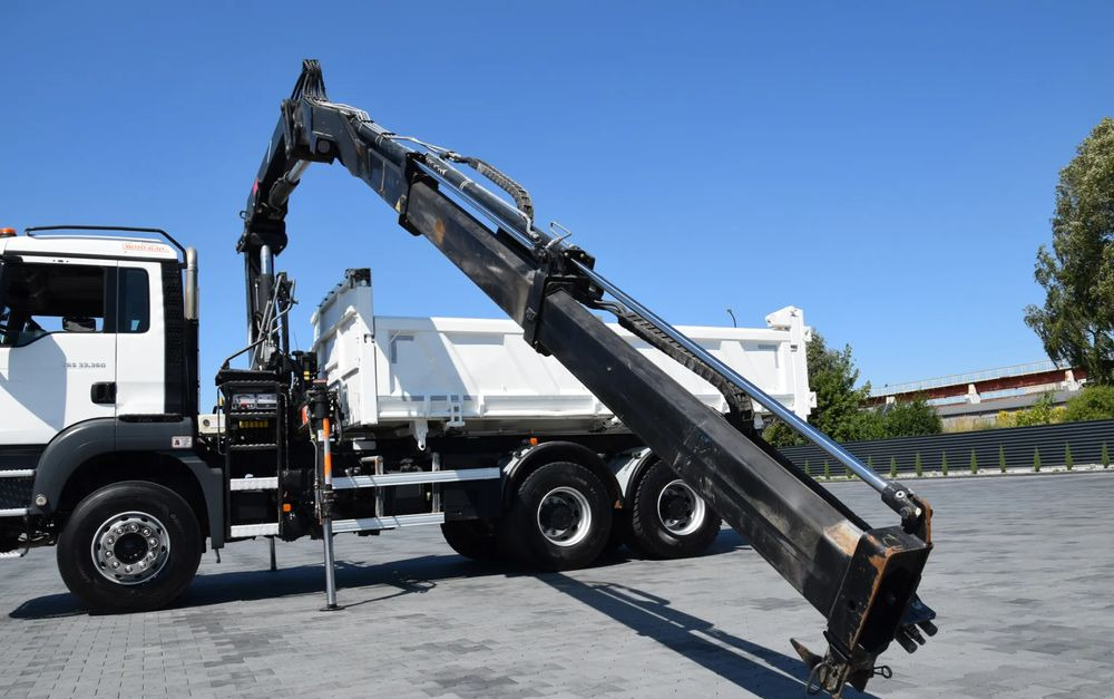 MAN TGS 33.360 / 6x4 / HDS HIAB 122 E-2 HIDUO / STEROWANIE RADIOWE / WYWROTKA / HYDROBURTA / AUTOMAT / KLIMA / TEMPOMAT / KAMERA COFANIA / SPROWADZONY – Leasing MAN TGS 33.360 / 6x4 / HDS HIAB 122 E-2 HIDUO / STEROWANIE RADIOWE / WYWROTKA / HYDROBURTA / AUTOMAT / KLIMA / TEMPOMAT / KAMERA COFANIA / SPROWADZONY: das Bild 10