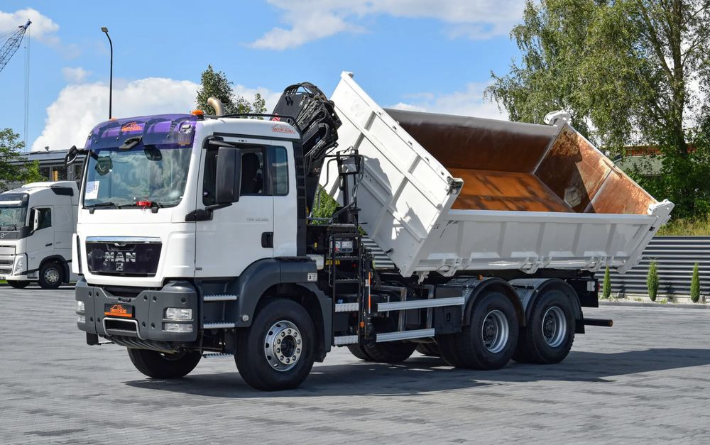 MAN TGS 33.360 / 6x4 / HDS HIAB 122 E-2 HIDUO / STEROWANIE RADIOWE / WYWROTKA / HYDROBURTA / AUTOMAT / KLIMA / TEMPOMAT / KAMERA COFANIA / SPROWADZONY – Leasing MAN TGS 33.360 / 6x4 / HDS HIAB 122 E-2 HIDUO / STEROWANIE RADIOWE / WYWROTKA / HYDROBURTA / AUTOMAT / KLIMA / TEMPOMAT / KAMERA COFANIA / SPROWADZONY: das Bild 14
