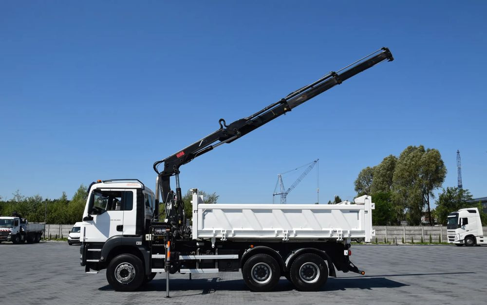 MAN TGS 33.360 / 6x4 / HDS HIAB 122 E-2 HIDUO / STEROWANIE RADIOWE / WYWROTKA / HYDROBURTA / AUTOMAT / KLIMA / TEMPOMAT / KAMERA COFANIA / SPROWADZONY – Leasing MAN TGS 33.360 / 6x4 / HDS HIAB 122 E-2 HIDUO / STEROWANIE RADIOWE / WYWROTKA / HYDROBURTA / AUTOMAT / KLIMA / TEMPOMAT / KAMERA COFANIA / SPROWADZONY: das Bild 11