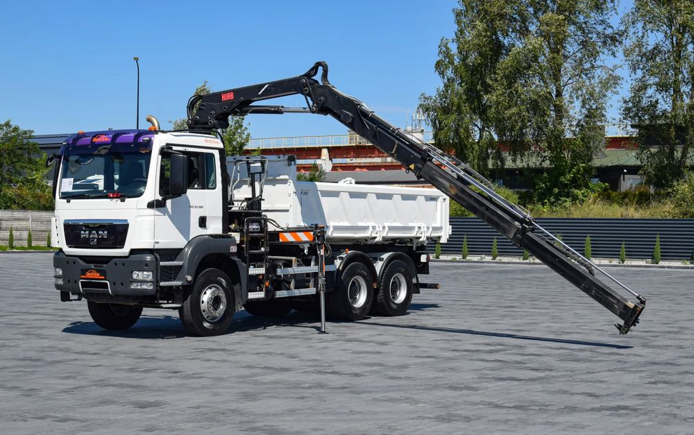 MAN TGS 33.360 / 6x4 / HDS HIAB 122 E-2 HIDUO / STEROWANIE RADIOWE / WYWROTKA / HYDROBURTA / AUTOMAT / KLIMA / TEMPOMAT / KAMERA COFANIA / SPROWADZONY – Leasing MAN TGS 33.360 / 6x4 / HDS HIAB 122 E-2 HIDUO / STEROWANIE RADIOWE / WYWROTKA / HYDROBURTA / AUTOMAT / KLIMA / TEMPOMAT / KAMERA COFANIA / SPROWADZONY: das Bild 9