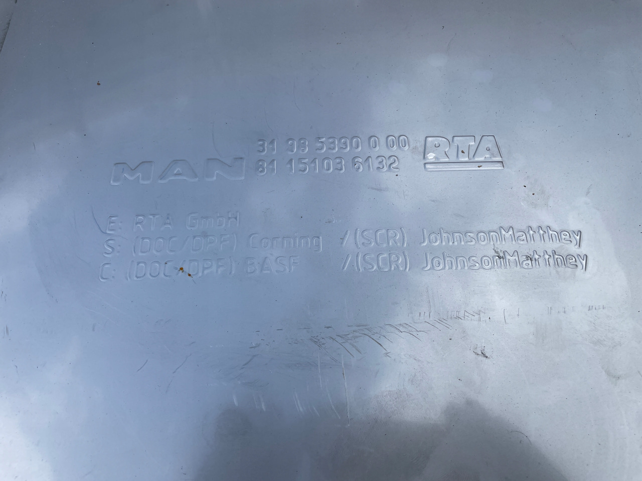 KATALIZATOR MAN TGX TGS EURO 6 DPF TŁUMIK WYDECH 81151036132 - Auspuff für LKW: das Bild 5 KATALIZATOR MAN TGX TGS EURO 6 DPF TŁUMIK WYDECH 81151036132 - Auspuff für LKW: das Bild 5