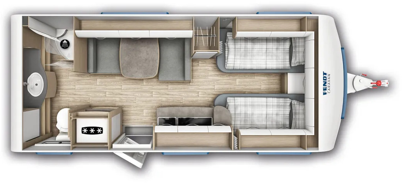 Fendt Bianco Activ 515 SGD Safety- + Shower- Dekopaket - Wohnwagen: das Bild 2 Fendt Bianco Activ 515 SGD Safety- + Shower- Dekopaket - Wohnwagen: das Bild 2