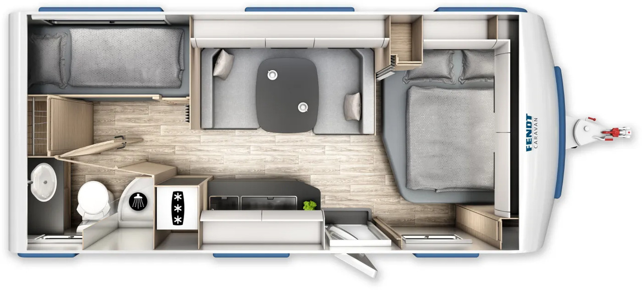 Wohnwagen Fendt Apero Activ 560 SKM neues Modell - Wohnwagen: das Bild 2 Wohnwagen Fendt Apero Activ 560 SKM neues Modell - Wohnwagen: das Bild 2