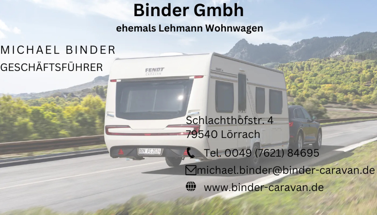 Wohnwagen Fendt Bianco Activ 550 KMG Modell 2026 - Wohnwagen: das Bild 1 Wohnwagen Fendt Bianco Activ 550 KMG Modell 2026 - Wohnwagen: das Bild 1