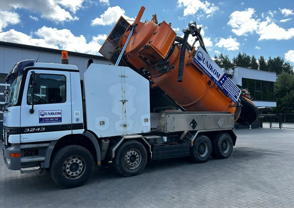 Mercedes-Benz ACTROS 3243 KAISER AQUASTER WUKO - Saug-/ Spülfahrzeug: das Bild 1 Mercedes-Benz ACTROS 3243 KAISER AQUASTER WUKO - Saug-/ Spülfahrzeug: das Bild 1