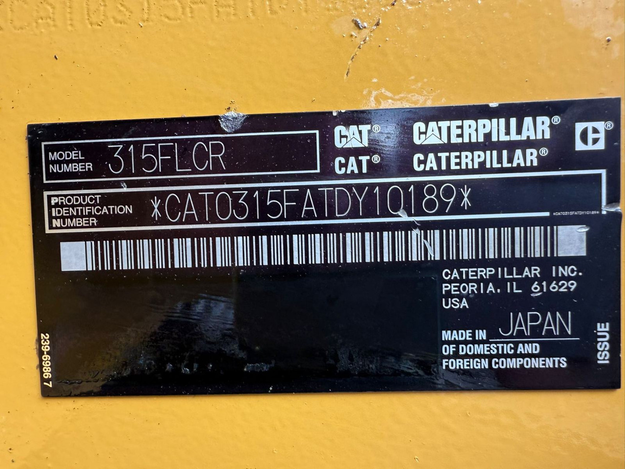 CAT 315 - Kettenbagger: das Bild 2 CAT 315 - Kettenbagger: das Bild 2