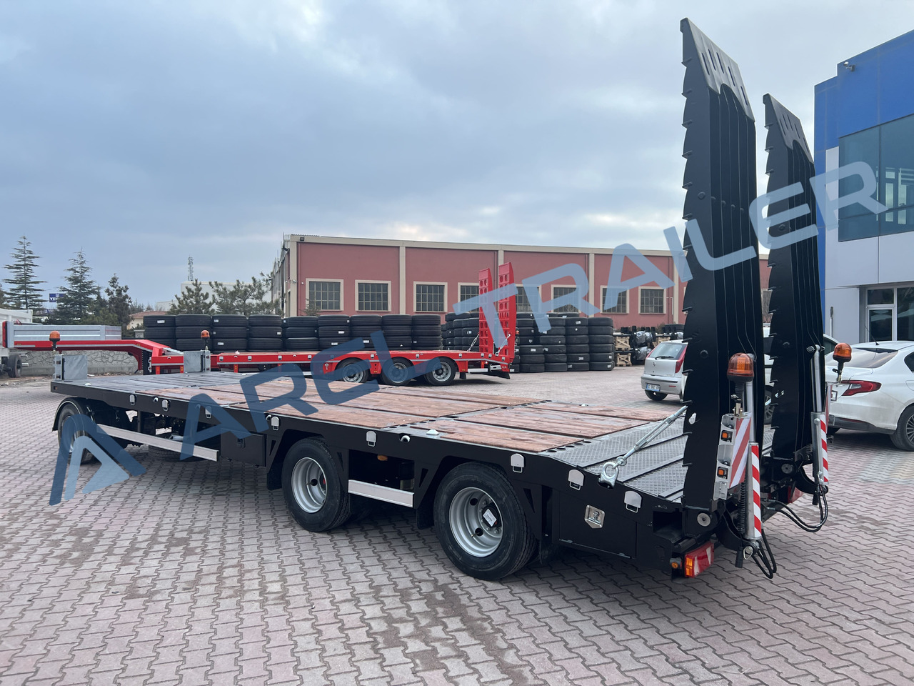 AREL TRAILER 2+1 AXLE DRAWBAR REMORQUE TRAILER - Tieflader Anhänger: das Bild 4 AREL TRAILER 2+1 AXLE DRAWBAR REMORQUE TRAILER - Tieflader Anhänger: das Bild 4