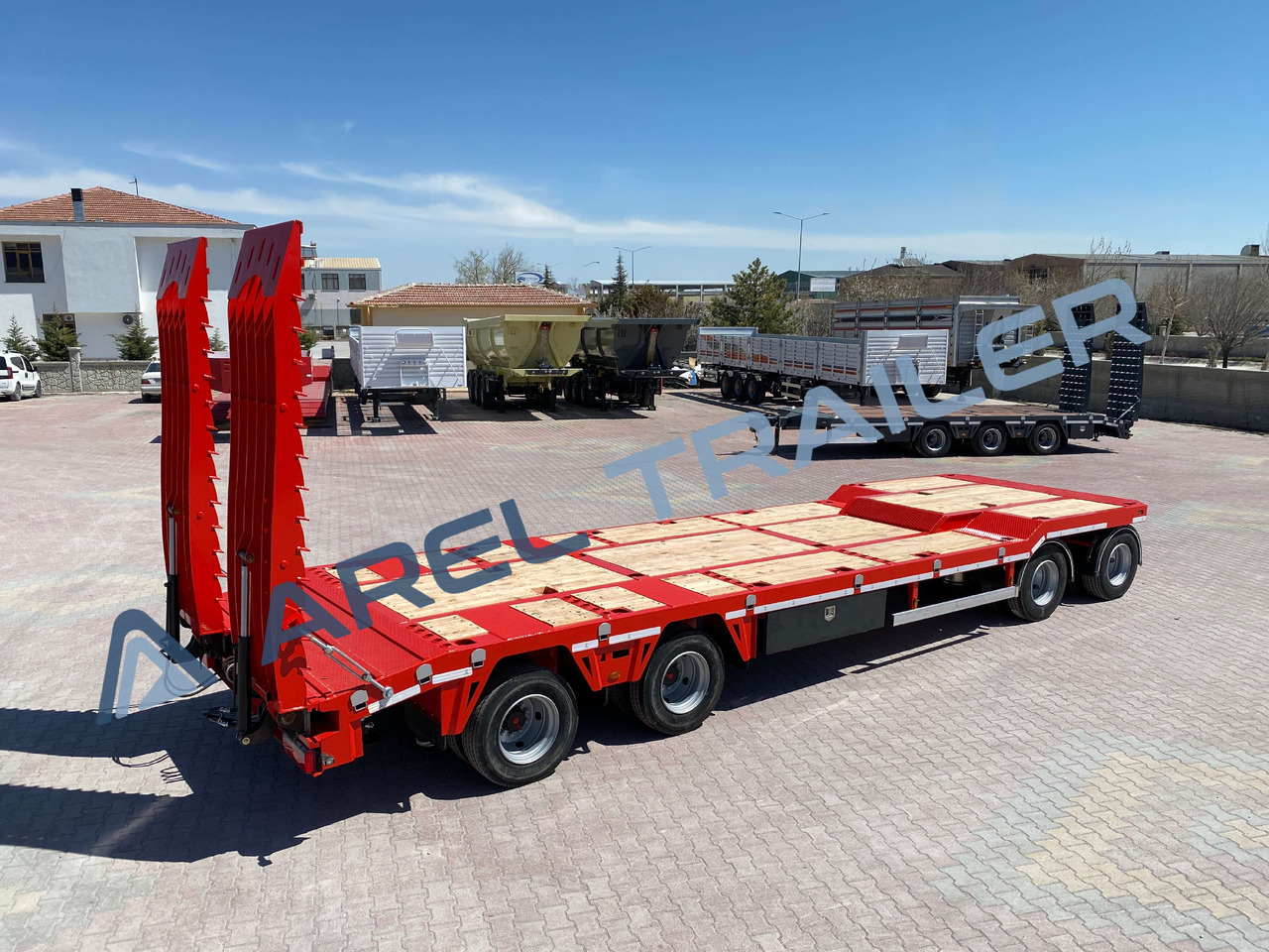 AREL TRAILER 2+2 4 AXLE DRAWBAR REMORQUE TRAILER - Tieflader Anhänger: das Bild 1 AREL TRAILER 2+2 4 AXLE DRAWBAR REMORQUE TRAILER - Tieflader Anhänger: das Bild 1