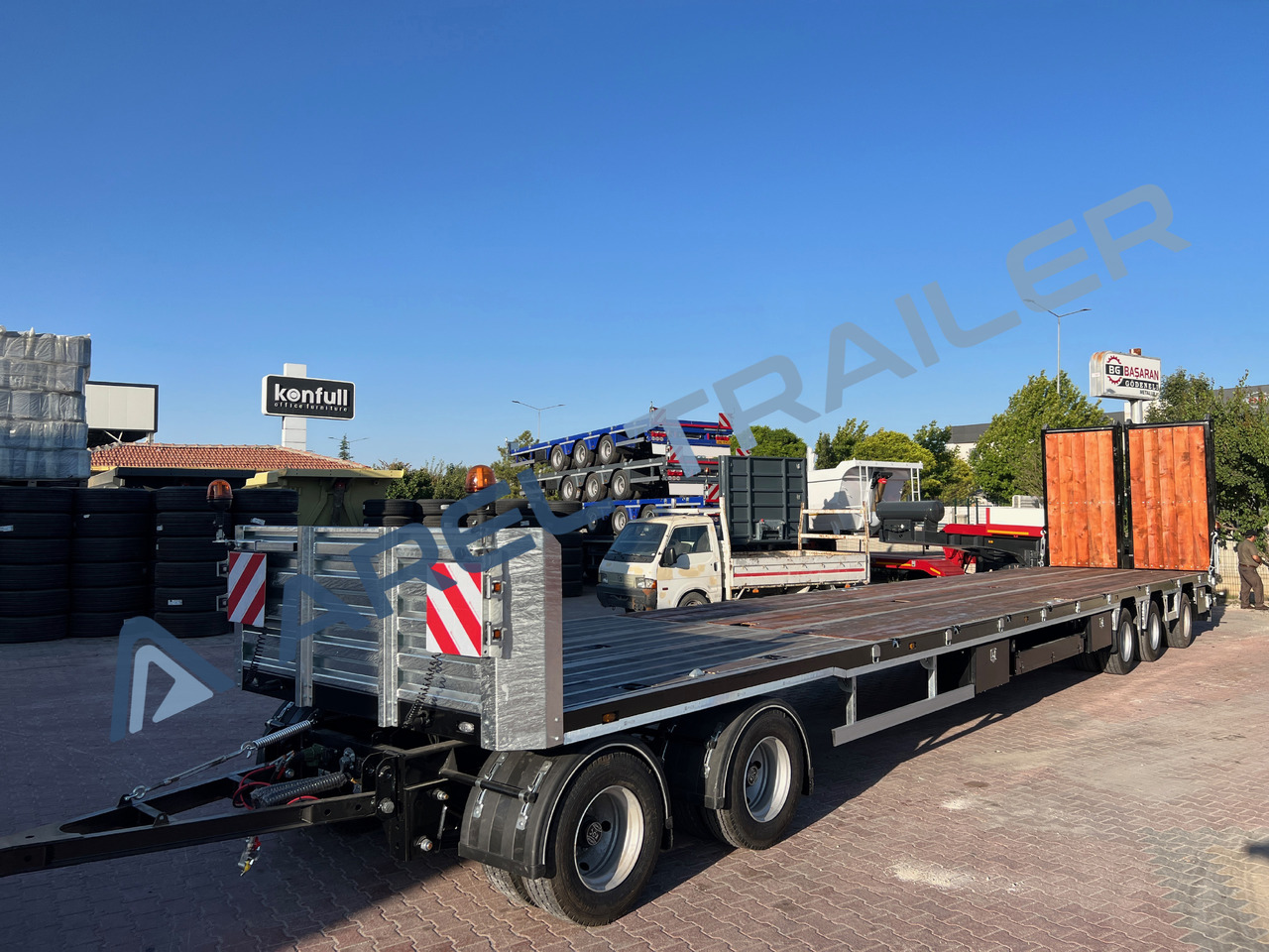 AREL TRAILER 3+2 5 AXLE DRAWBAR REMORQUE TRAILER - Tieflader Anhänger: das Bild 3 AREL TRAILER 3+2 5 AXLE DRAWBAR REMORQUE TRAILER - Tieflader Anhänger: das Bild 3