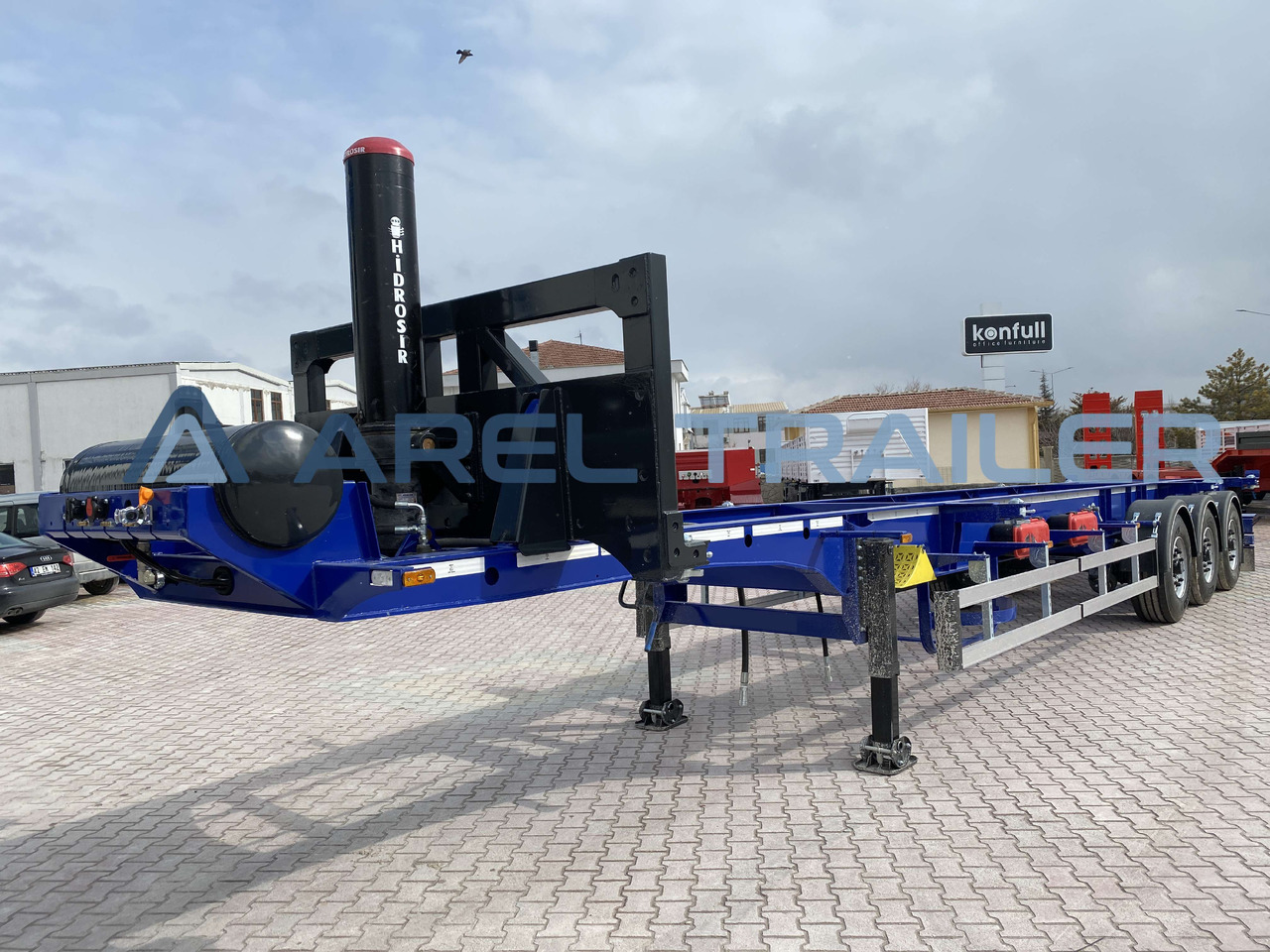 AREL TRAILER 40 FT TIPPING CONTAINER TRAILER - Container/ Wechselfahrgestell Auflieger: das Bild 3 AREL TRAILER 40 FT TIPPING CONTAINER TRAILER - Container/ Wechselfahrgestell Auflieger: das Bild 3