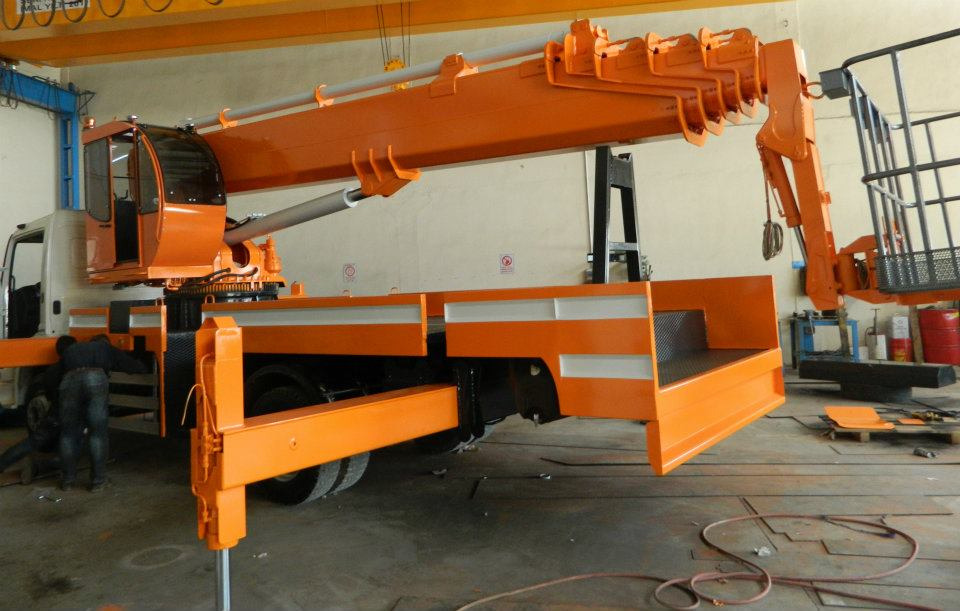 AREL TRAILER PLATFORM TRUCK FROM MANUFACTURER - LKW mit Arbeitsbühne: das Bild 5 AREL TRAILER PLATFORM TRUCK FROM MANUFACTURER - LKW mit Arbeitsbühne: das Bild 5