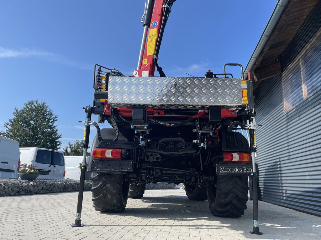 Unimog U318 - UHN mit Ladekran und Forstgreifer , Traumzustand - Autokran: das Bild 5 Unimog U318 - UHN mit Ladekran und Forstgreifer , Traumzustand - Autokran: das Bild 5