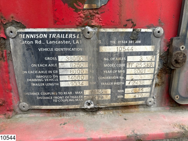 Dennison Chassis Twistlocks 20 FT - 30 FT - Container/ Wechselfahrgestell Auflieger: das Bild 4 Dennison Chassis Twistlocks 20 FT - 30 FT - Container/ Wechselfahrgestell Auflieger: das Bild 4