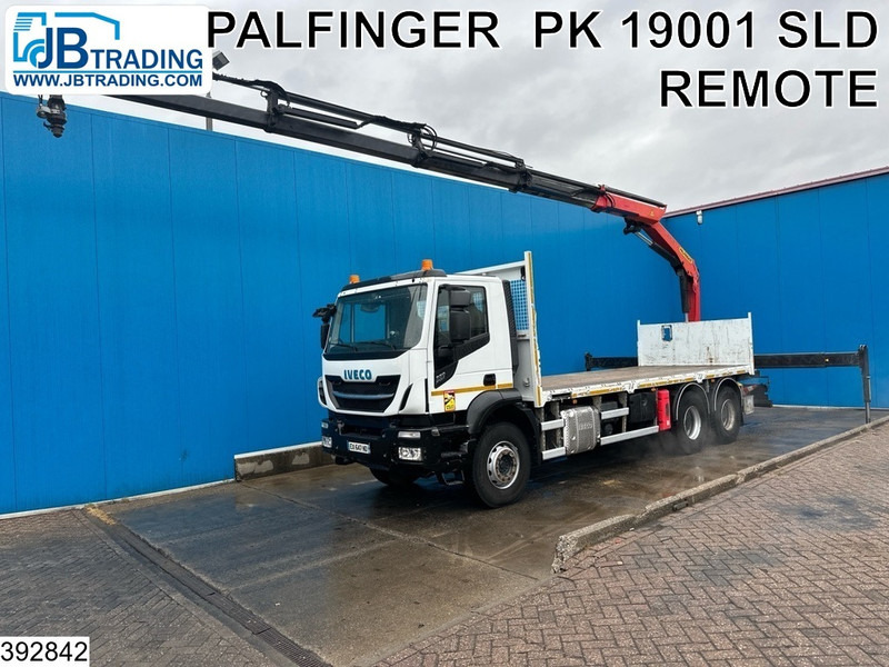 Iveco Stralis 360 6x4, EURO 6. Palfinger, Remote - Pritsche LKW, Autokran: das Bild 1 Iveco Stralis 360 6x4, EURO 6. Palfinger, Remote - Pritsche LKW, Autokran: das Bild 1