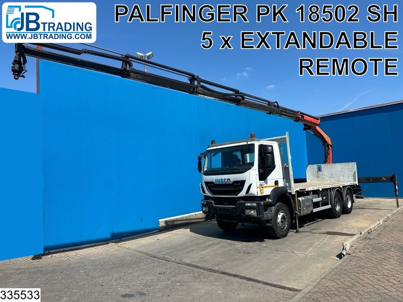 Iveco Trakker 360 6X4, EURO 6, Palfinger, Remote - Pritsche LKW, Autokran: das Bild 1 Iveco Trakker 360 6X4, EURO 6, Palfinger, Remote - Pritsche LKW, Autokran: das Bild 1