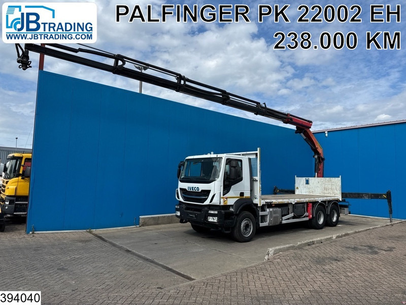 Iveco X-Way 360 6X4, EURO 6, Steel suspension, Palfinger - Pritsche LKW, Autokran: das Bild 1 Iveco X-Way 360 6X4, EURO 6, Steel suspension, Palfinger - Pritsche LKW, Autokran: das Bild 1