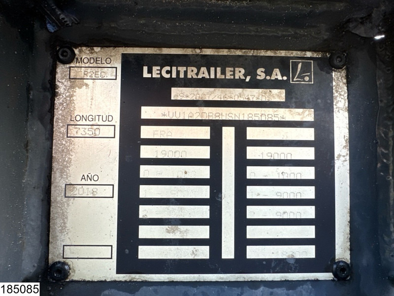 Lecitrailer Middenas BDF-Systeem - Container/ Wechselfahrgestell Anhänger: das Bild 4 Lecitrailer Middenas BDF-Systeem - Container/ Wechselfahrgestell Anhänger: das Bild 4