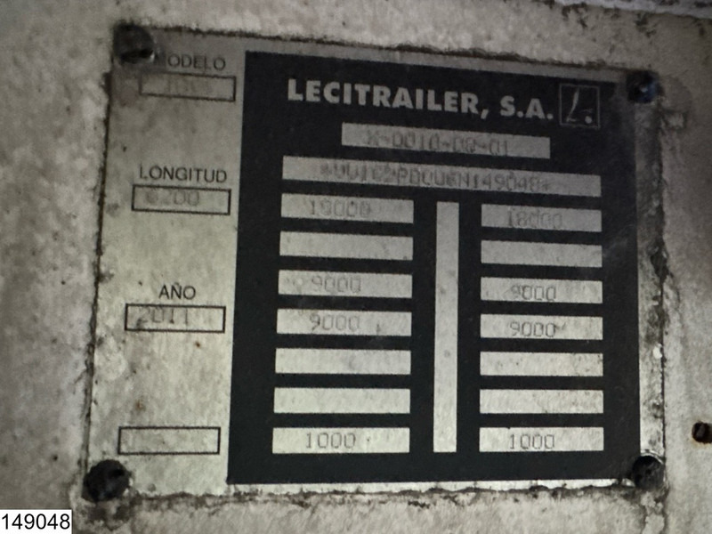 Lecitrailer Middenas - Pritschenanhänger/ Plattformanhänger: das Bild 4 Lecitrailer Middenas - Pritschenanhänger/ Plattformanhänger: das Bild 4