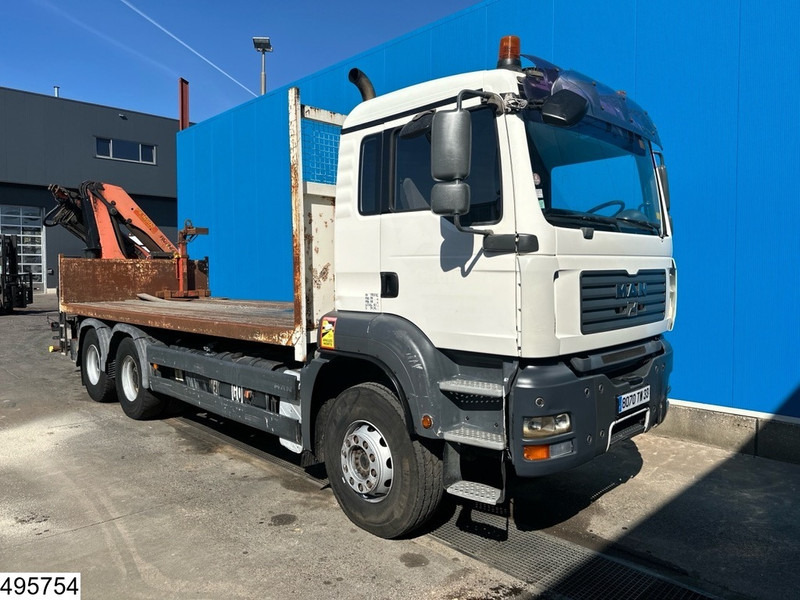 MAN TGA 26 360 6X4, Manual, Steel suspension, Palfinger - Pritsche LKW, Autokran: das Bild 2 MAN TGA 26 360 6X4, Manual, Steel suspension, Palfinger - Pritsche LKW, Autokran: das Bild 2