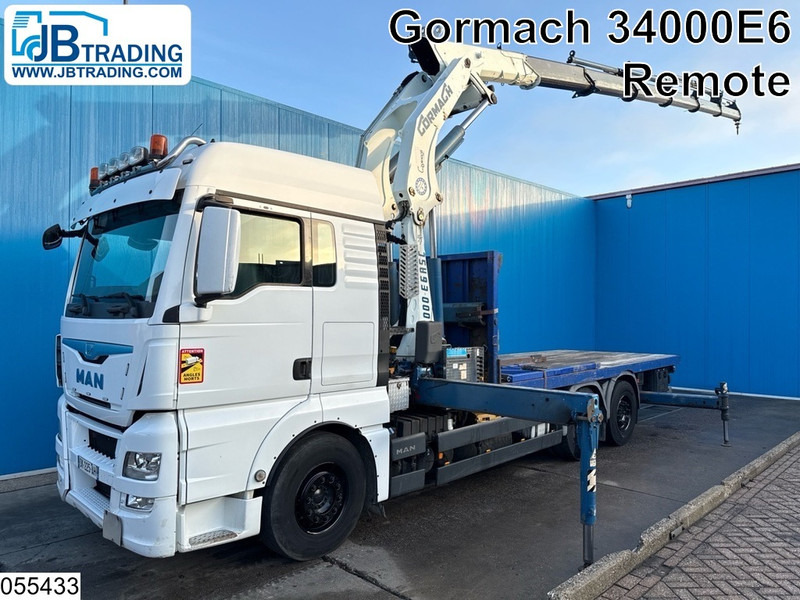MAN TGX 26 440 6x2. EURO 6, Gormach, Remote, Retarder - Pritsche LKW, Autokran: das Bild 1 MAN TGX 26 440 6x2. EURO 6, Gormach, Remote, Retarder - Pritsche LKW, Autokran: das Bild 1