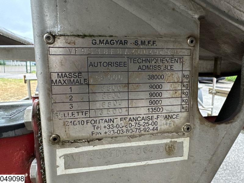 Magyar Chemie 22.500 Liter, 1 Comp - Tankauflieger: das Bild 4 Magyar Chemie 22.500 Liter, 1 Comp - Tankauflieger: das Bild 4