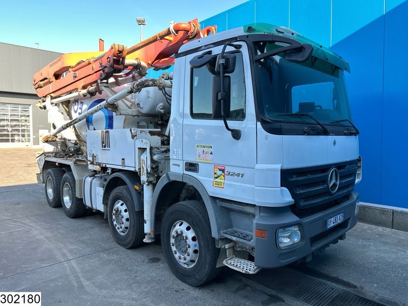 Mercedes-Benz Actros 3241 8x4, PUMI, Putzmeister, 21 MTR, Telligent 16 - Betonpumpe: das Bild 3 Mercedes-Benz Actros 3241 8x4, PUMI, Putzmeister, 21 MTR, Telligent 16 - Betonpumpe: das Bild 3