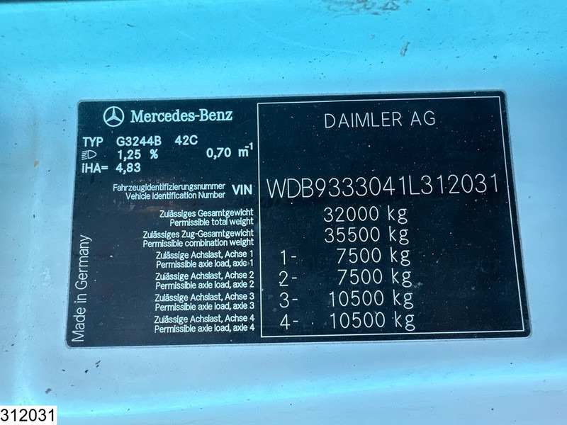 Mercedes-Benz Actros 3244 8x4, PUMI, Putzmeister, 24 MTR, Telligent 16 - Betonpumpe: das Bild 5 Mercedes-Benz Actros 3244 8x4, PUMI, Putzmeister, 24 MTR, Telligent 16 - Betonpumpe: das Bild 5