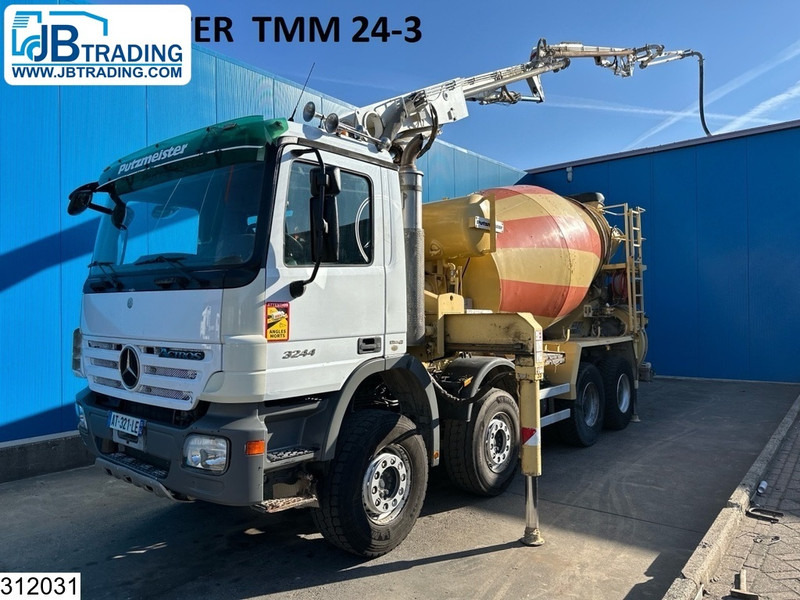 Mercedes-Benz Actros 3244 8x4, PUMI, Putzmeister, 24 MTR, Telligent 16 - Betonpumpe: das Bild 1 Mercedes-Benz Actros 3244 8x4, PUMI, Putzmeister, 24 MTR, Telligent 16 - Betonpumpe: das Bild 1
